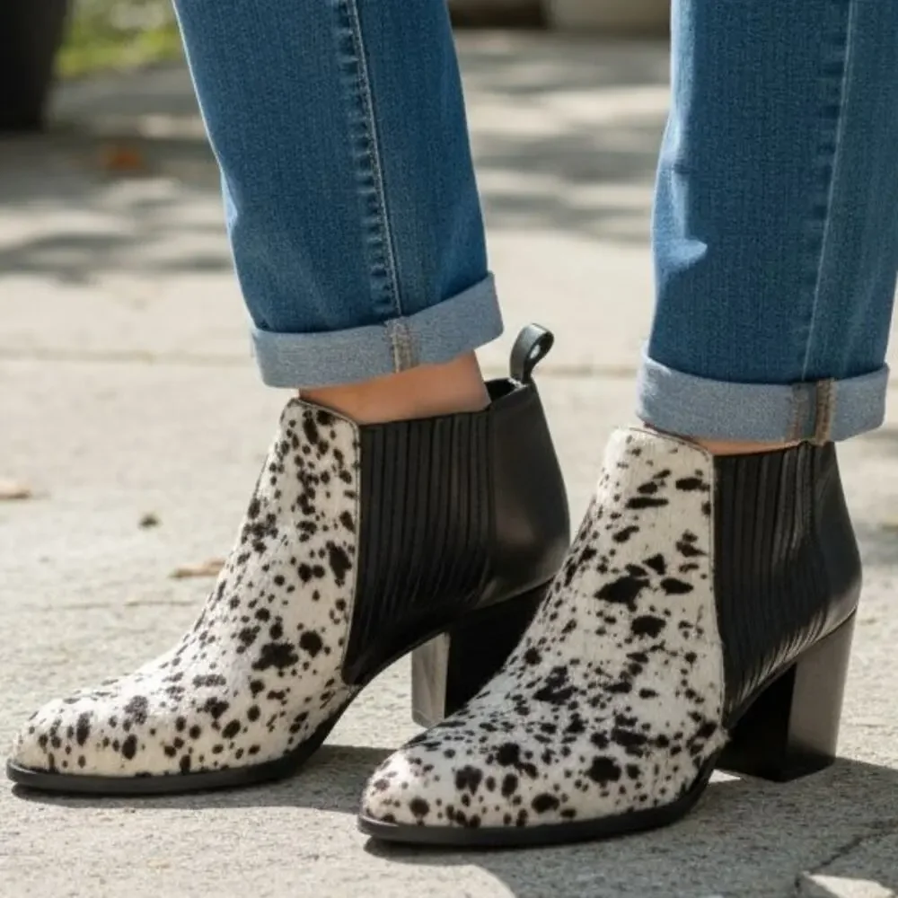 Beau Coops Anthropologie Ankle Boots GUC Size 36 US 6  S3964